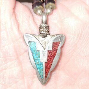 Sterling silver Arrowhead pendant